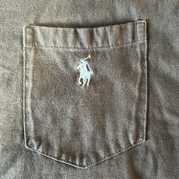 NWOT Polo Ralph Lauren Brown Pocket T-Shirt, Size Large - Picture 3 of 5